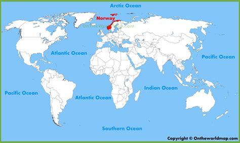 where is norway located.